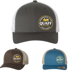 Embroidered Hat – NEW logo (offset)